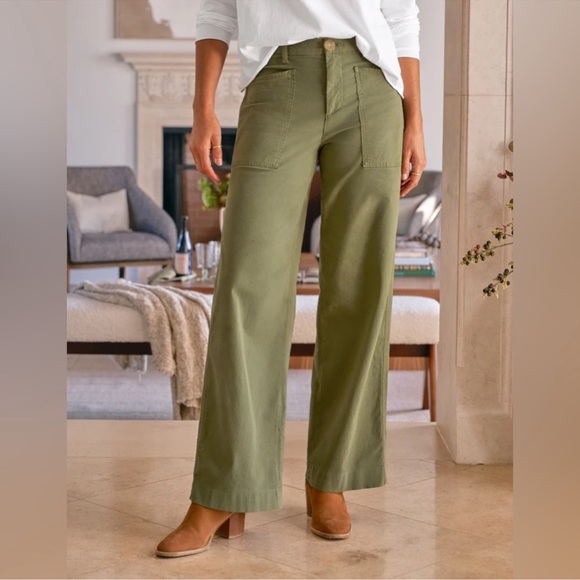 Frank & Eileen Pants - Frank & Eileen Wide-Leg Carpenter Pant - Size 2